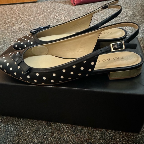 Talbots polka dots flats - Picture 7 of 8